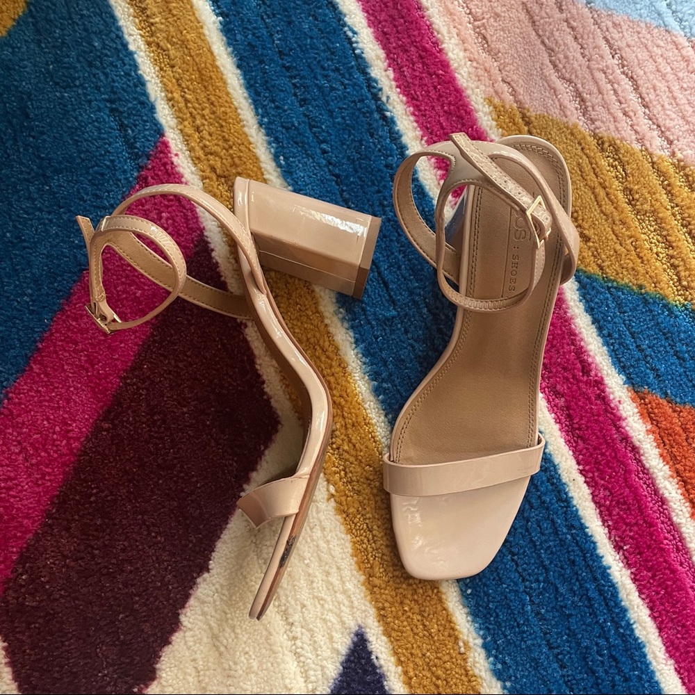 Nude ASOS Heeled Sandal